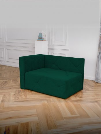 Диван 1010 изумруд, левый (BRENDOSS) в Реж - rezh.mebel-e96.ru