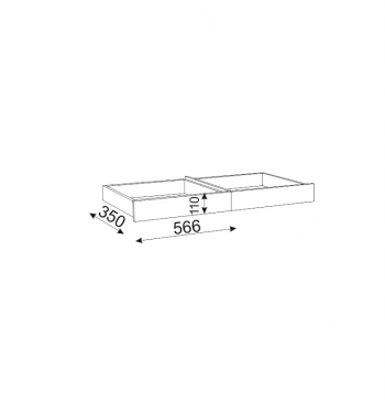 Стол с ящиками Осло М16+М17 (Риннер) в Реж - rezh.mebel-e96.ru