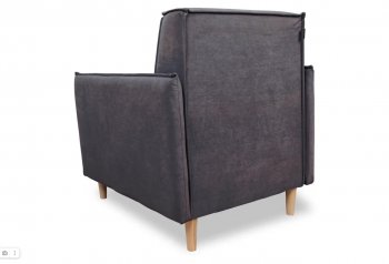 Кресло 831 Графит, велюр (Brendoss) в Реж - rezh.mebel-e96.ru