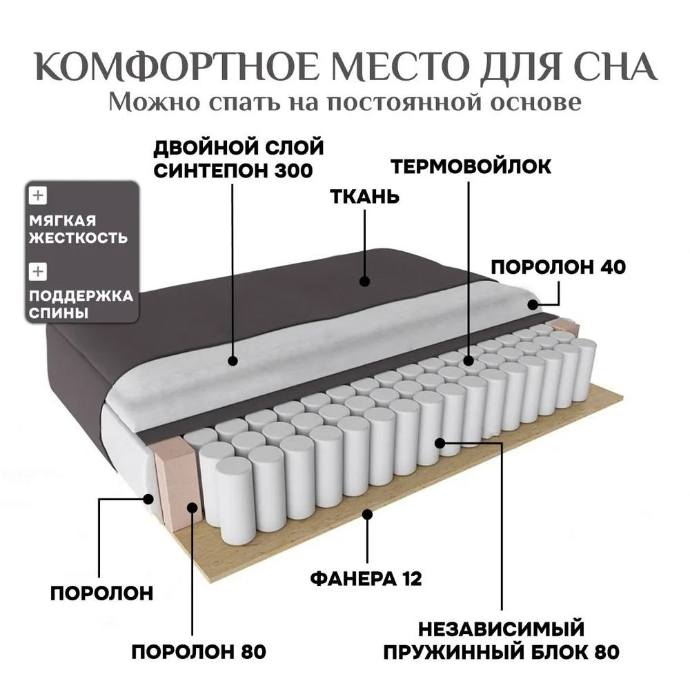 Угловой диван 9996 Графит BRENDOSS в Реж - rezh.mebel-e96.ru