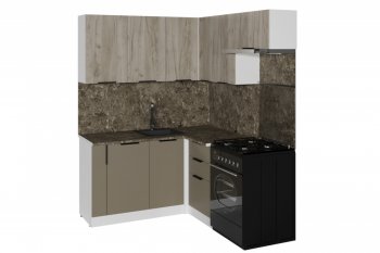 Кухонный гарнитур Альба мега прайм 1600х1700 мм (Герда) в Реж - rezh.mebel-e96.ru