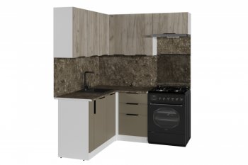 Кухонный гарнитур Альба мега прайм 1600х1700 мм (Герда) в Реж - rezh.mebel-e96.ru