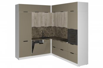 Кухонный гарнитур Альба гранд прайм 2200х2500 мм (Герда) в Реж - rezh.mebel-e96.ru