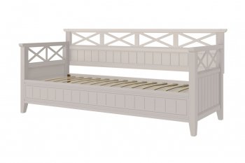 Кровать из массива Амелия льняной (БМ) в Реж - rezh.mebel-e96.ru