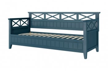 Кровать из массива Амелия сапфир без ящиков (БМ) в Реж - rezh.mebel-e96.ru