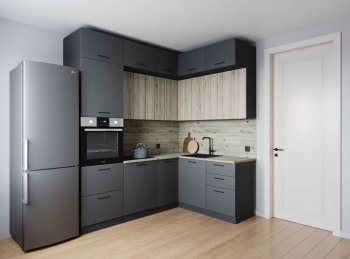 Кухонный гарнитур угловой Антик МДФ 2200*1700 мм (Санвут) в Реж - rezh.mebel-e96.ru