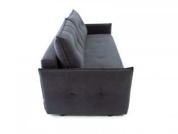 Диван Аура 3П, велюр Ультра грей (темно-серый) (Аврора) в Реж - rezh.mebel-e96.ru