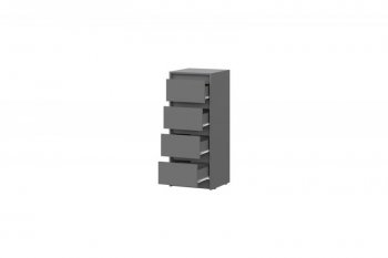 Комод Айден КМ06-400 серый графит (ИЦ) в Реж - rezh.mebel-e96.ru