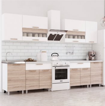 Кухонный гарнитур Айсбери 2400 мм (БТС) в Реж - rezh.mebel-e96.ru