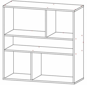 Стенка Айвори (АстридМ) в Реж - rezh.mebel-e96.ru