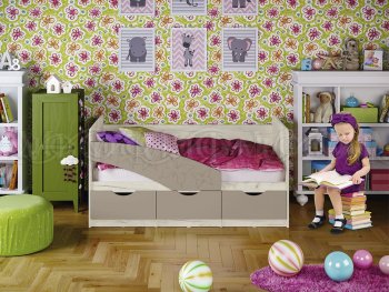 Кровать Бабочки Шарли мокко (Миф) в Реж - rezh.mebel-e96.ru