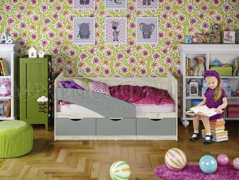 Кровать Бабочки Шарли бриз (Миф) в Реж - rezh.mebel-e96.ru