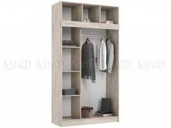 Шкаф-купе 1300 мм +антресоль Роджина крафт/кашемир (Миф) в Реж - rezh.mebel-e96.ru