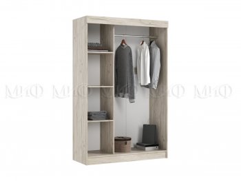 Шкаф-купе Бася 1300 мм крафт/кашемир (Миф) в Реж - rezh.mebel-e96.ru