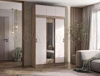 Спальный гарнитур Бася крафт/кашемир (Миф) в Реж - rezh.mebel-e96.ru