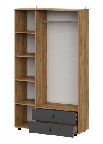Шкаф 1200 мм трехстворчатый (с ящиками) Байкал (СВ) в Реж - rezh.mebel-e96.ru
