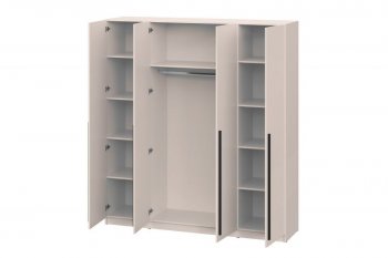 Шкаф 2000 мм Берген ШК-2000 с зеркалом кашемир (ИЦ) в Реж - rezh.mebel-e96.ru