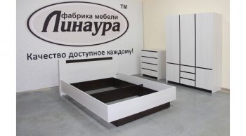 Кровать двуспальная Бостон анкор (Лин) в Реж - rezh.mebel-e96.ru