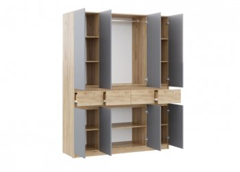Шкаф 2800 мм Бостон Лайт Шк-03+ШК-04 (Стиль) в Реж - rezh.mebel-e96.ru