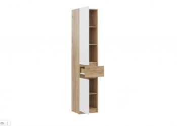 Прихожая Бостон Лайт комп.1 белый (Стиль) в Реж - rezh.mebel-e96.ru