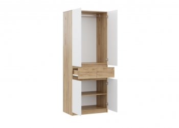 Прихожая Бостон Лайт комп.2 белый (Стиль) в Реж - rezh.mebel-e96.ru