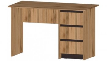Стол с ящиками Бостон Дуб вотан (Лин) в Реж - rezh.mebel-e96.ru