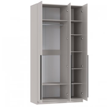 Шкаф 1200 мм 67.12 Брандо ЛДСП Кашемир (высота 2400) (Олмеко) в Реж - rezh.mebel-e96.ru