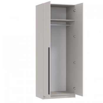 Шкаф 800 мм 67.17 Брандо ЛДСП кашемир (высота 2150) (Олмеко) в Реж - rezh.mebel-e96.ru
