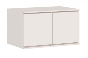 Шкаф 800 мм Челси двустворчатый с антресолью, сонома/белый (Миф) в Реж - rezh.mebel-e96.ru