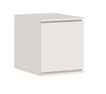 Пенал Челси 450 мм с антресолью белый (Миф) в Реж - rezh.mebel-e96.ru