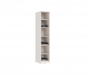 Пенал 400 мм Челси (1 створка) с антресолью, Кашемир (Миф) в Реж - rezh.mebel-e96.ru