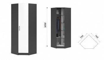 Шкаф угловой Чикаго (Имп) в Реж - rezh.mebel-e96.ru