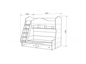 Набор детской мебели Алиса (модульная) в Реж - rezh.mebel-e96.ru