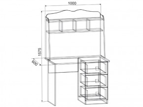 Набор детской мебели Амели (модульная) в Реж - rezh.mebel-e96.ru