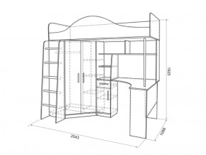 Набор детской мебели Амели (модульная) в Реж - rezh.mebel-e96.ru