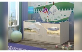 Детская кровать Дельфин-5 80х160 (Р) в Реж - rezh.mebel-e96.ru