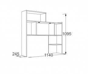 Набор детской мебели Омега-18 (модульная) в Реж - rezh.mebel-e96.ru