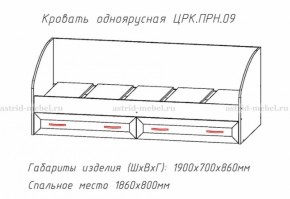 Набор детской мебели Принцесса (модульный) (АстридМ) в Реж - rezh.mebel-e96.ru