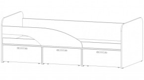 Детская кровать с ящиками Ральф  (Лин) в Реж - rezh.mebel-e96.ru