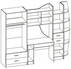 Детская Юниор 2 (МФД металлик) в Реж - rezh.mebel-e96.ru