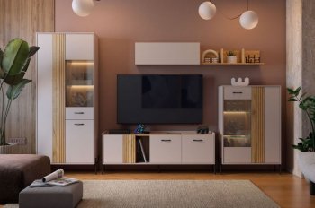 Стенка Доминика модульная  (Мебельсон) в Реж - rezh.mebel-e96.ru