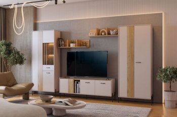 Стенка Доминика модульная  (Мебельсон) в Реж - rezh.mebel-e96.ru