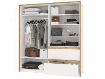 Шкаф 2000 мм Дубай сек №11 (Росток) в Реж - rezh.mebel-e96.ru