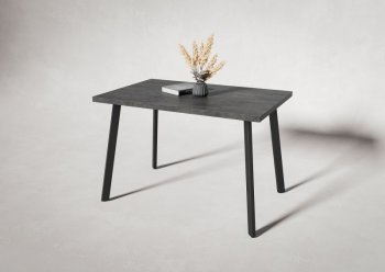 Стол нераздв. Дублин 32 КРАФТ В2, ЛДСП Цемент темный (Вудман) в Реж - rezh.mebel-e96.ru