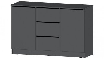 Спальный гарнитур Элегант, графит, модульный (Лин) в Реж - rezh.mebel-e96.ru