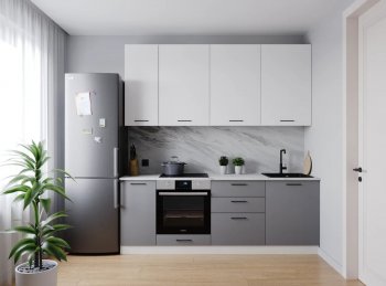 Кухонный гарнитур Элеганция 2200 мм (Санвут) в Реж - rezh.mebel-e96.ru