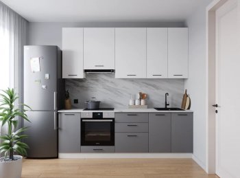 Кухонный гарнитур Элеганция 2400 мм Sanvut в Реж - rezh.mebel-e96.ru