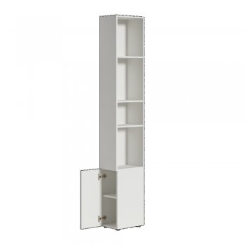Шкаф торцевой Эйр 16.323 белый (Моби) в Реж - rezh.mebel-e96.ru