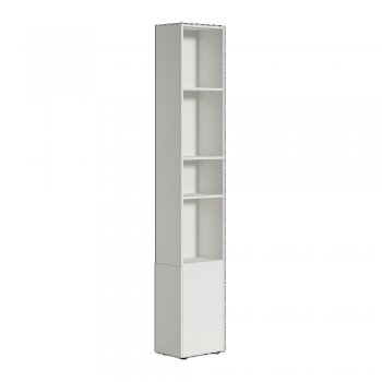 Шкаф торцевой Эйр 16.323 белый (Моби) в Реж - rezh.mebel-e96.ru