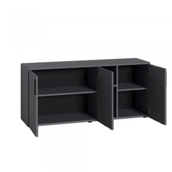Тумба под ТВ Эйр 16.55 графит (Моби) в Реж - rezh.mebel-e96.ru